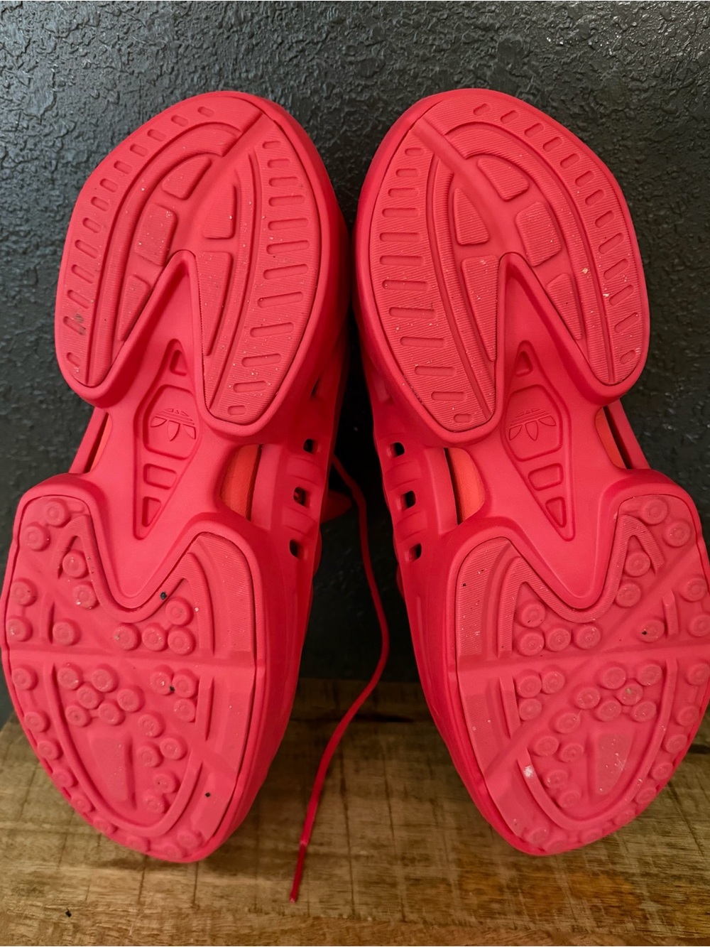 Adidas Red Men's Climacool Style Sneakers - Picture 5 of 5